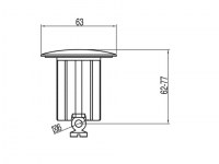 TAPON PARA VALVULA AUTOMATICA TRES GRIFERIA